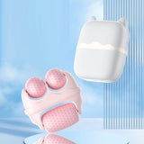 Maxbell Facial Ice Roller Massage Gua Sha for Whole Body for Men Women Cold Compress yellow