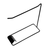Maxbell Nail Fan Display Cards Holder Accessory for Salon Countertop 7.8x2.9x7.9inch Black