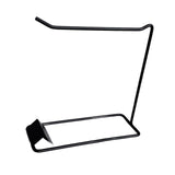 Maxbell Nail Fan Display Cards Holder Accessory for Salon Countertop 7.8x2.9x7.9inch Black