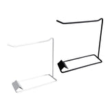 Maxbell Nail Fan Display Cards Holder Accessory for Salon Countertop 7.8x2.9x7.9inch Black