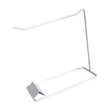 Maxbell Nail Fan Display Cards Holder Accessory for Salon Countertop 7.8x2.9x7.9inch White