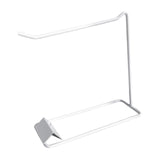 Maxbell Nail Fan Display Cards Holder Accessory for Salon Countertop 7.8x2.9x7.9inch White