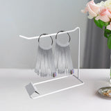 Maxbell Nail Fan Display Cards Holder Accessory for Salon Countertop 7.8x2.9x7.9inch White
