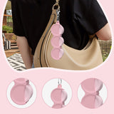 Maxbell Portable Empty Cosmetic Containers Silicone Cosmetic Lotion Bottles for Home Pink
