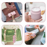 Maxbell Portable Empty Cosmetic Containers Silicone Cosmetic Lotion Bottles for Home Pink