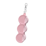 Maxbell Portable Empty Cosmetic Containers Silicone Cosmetic Lotion Bottles for Home Pink