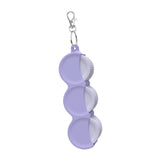 Maxbell Portable Empty Cosmetic Containers Silicone Cosmetic Lotion Bottles for Home Purple