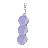 Maxbell Portable Empty Cosmetic Containers Silicone Cosmetic Lotion Bottles for Home Purple