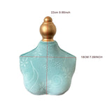 Maxbell Necklace Bust Display Stand Bedroom Gift for Women Necklace Mannequin Holder 18cmx22cm Short