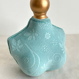 Maxbell Necklace Bust Display Stand Bedroom Gift for Women Necklace Mannequin Holder 18cmx22cm Short