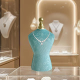 Maxbell Necklace Bust Display Stand Bedroom Gift for Women Necklace Mannequin Holder 18cmx34.5cm High