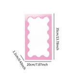 Maxbell Tabletop Makeup Mirror Vanity Table Mirror for Bedroom Bathroom Vanity Table Pink