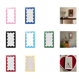 Maxbell Tabletop Makeup Mirror Vanity Table Mirror for Bedroom Bathroom Vanity Table Pink