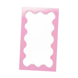 Maxbell Tabletop Makeup Mirror Vanity Table Mirror for Bedroom Bathroom Vanity Table Pink