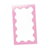 Maxbell Tabletop Makeup Mirror Vanity Table Mirror for Bedroom Bathroom Vanity Table Pink