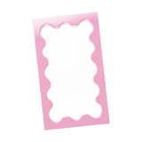 Maxbell Tabletop Makeup Mirror Vanity Table Mirror for Bedroom Bathroom Vanity Table Pink