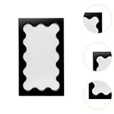 Maxbell Tabletop Makeup Mirror Vanity Table Mirror for Bedroom Bathroom Vanity Table Black