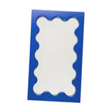 Maxbell Tabletop Makeup Mirror Vanity Table Mirror for Bedroom Bathroom Vanity Table Deep Blue