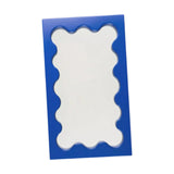 Maxbell Tabletop Makeup Mirror Vanity Table Mirror for Bedroom Bathroom Vanity Table Deep Blue