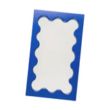 Maxbell Tabletop Makeup Mirror Vanity Table Mirror for Bedroom Bathroom Vanity Table Deep Blue