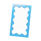 Maxbell Tabletop Makeup Mirror Vanity Table Mirror for Bedroom Bathroom Vanity Table Blue