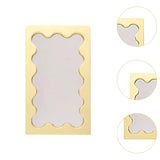 Maxbell Tabletop Makeup Mirror Vanity Table Mirror for Bedroom Bathroom Vanity Table White