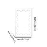 Maxbell Tabletop Makeup Mirror Vanity Table Mirror for Bedroom Bathroom Vanity Table White