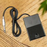 Maxbell Tattoo Foot Pedal with Power Cord Lightweight Foot Operated Pedal Controller
