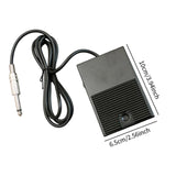 Maxbell Tattoo Foot Pedal with Power Cord Lightweight Foot Operated Pedal Controller