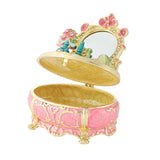 Maxbell Enameled Trinket Jewelry Box Tabletop Party Dressing Table Design Home Decor