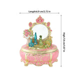 Maxbell Enameled Trinket Jewelry Box Tabletop Party Dressing Table Design Home Decor
