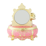 Maxbell Enameled Trinket Jewelry Box Tabletop Party Dressing Table Design Home Decor