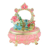 Maxbell Enameled Trinket Jewelry Box Tabletop Party Dressing Table Design Home Decor