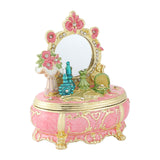 Maxbell Enameled Trinket Jewelry Box Tabletop Party Dressing Table Design Home Decor