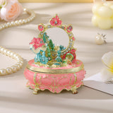 Maxbell Enameled Trinket Jewelry Box Tabletop Party Dressing Table Design Home Decor