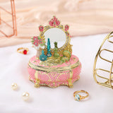 Maxbell Enameled Trinket Jewelry Box Tabletop Party Dressing Table Design Home Decor