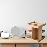 Maxbell 360 Rotating Makeup Organizer Make up Storage Stand for Vanity Shelf Home