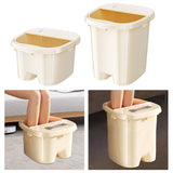 Maxbell Foot Soak Tub Household Convenient Portable with Handle Sturdy Foot SPA Bath S