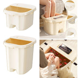 Maxbell Foot Soak Tub Household Convenient Portable with Handle Sturdy Foot SPA Bath S