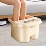 Maxbell Foot Soak Tub Household Convenient Portable with Handle Sturdy Foot SPA Bath S