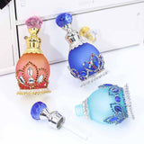 Maxbell Perfume Bottle Gifts Essential Oil Container for Ladies Women and Men Travel Red Crown