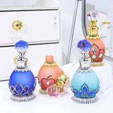 Maxbell Perfume Bottle Gifts Essential Oil Container for Ladies Women and Men Travel Red Crown