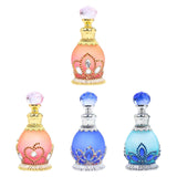 Maxbell Perfume Bottle Gifts Essential Oil Container for Ladies Women and Men Travel Red Crown