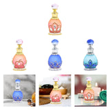 Maxbell Perfume Bottle Gifts Essential Oil Container for Ladies Women and Men Travel Red Crown