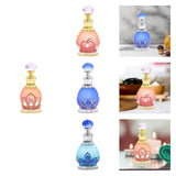 Maxbell Perfume Bottle Gifts Essential Oil Container for Ladies Women and Men Travel Red Crown