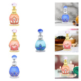 Maxbell Perfume Bottle Gifts Essential Oil Container for Ladies Women and Men Travel Red Crown