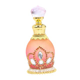 Maxbell Perfume Bottle Gifts Essential Oil Container for Ladies Women and Men Travel Red Crown