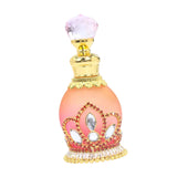 Maxbell Perfume Bottle Gifts Essential Oil Container for Ladies Women and Men Travel Red Crown