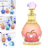 Maxbell Perfume Bottle Gifts Essential Oil Container for Ladies Women and Men Travel Red Leaves