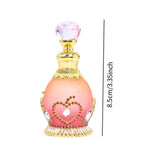 Maxbell Perfume Bottle Gifts Essential Oil Container for Ladies Women and Men Travel Red Leaves